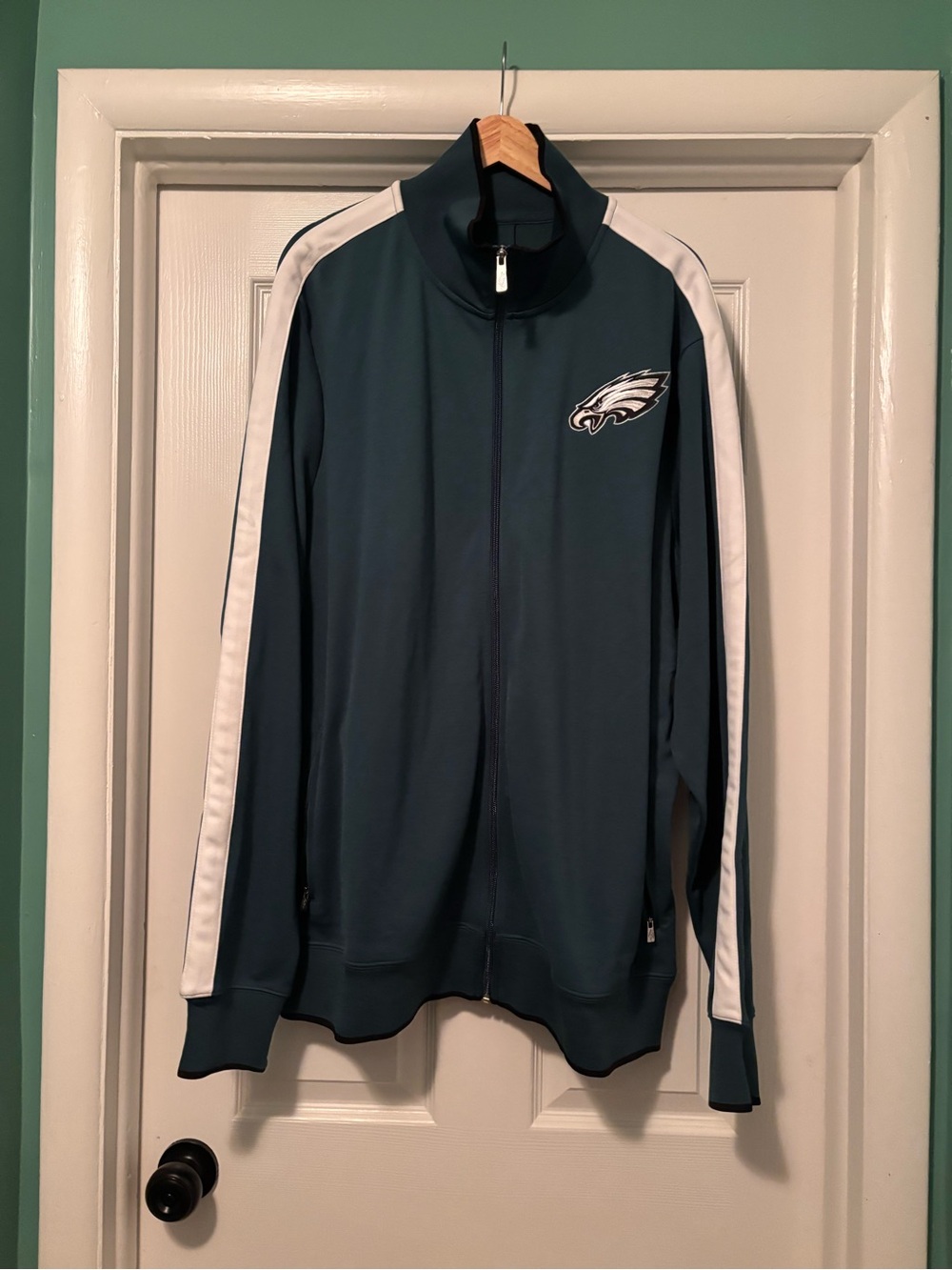 NFL Dark Green Nike On-Field Zip Jacket
